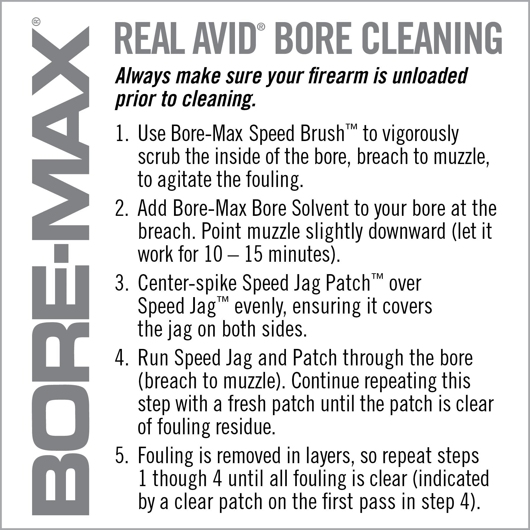 Bore-Max Speed Jags & Patches Multi-Cal Pack
