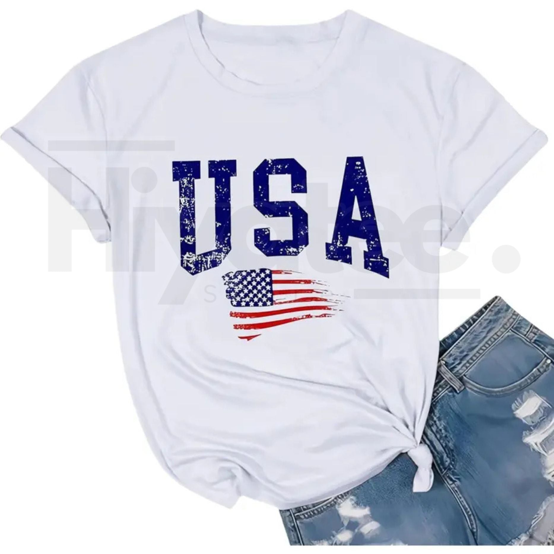 "Vintage Rock Band" – 90s Grunge Aesthetic Music Concert Top