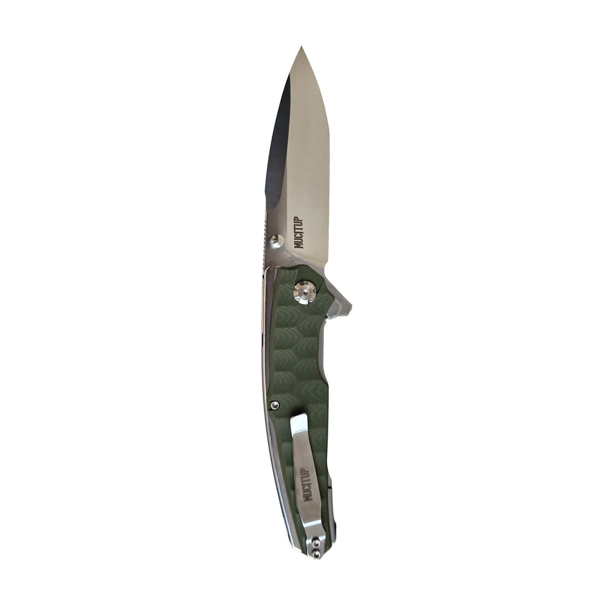 MUCITUP APEX 2 - D2 Steel Folding Knife G10 Handle 4" Blade