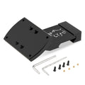 MUCTAC RMR 35° Offset  Red Dot Mount 6061-T6 Aluminum Ambi Locking Zero Hold