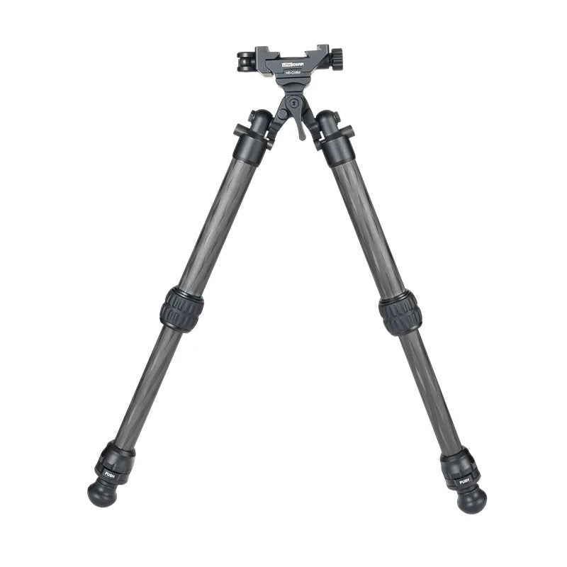 Linkogear HB-C06ML Carbon Fiber Bipod 7.5"-25.9" Arca & Picatinny