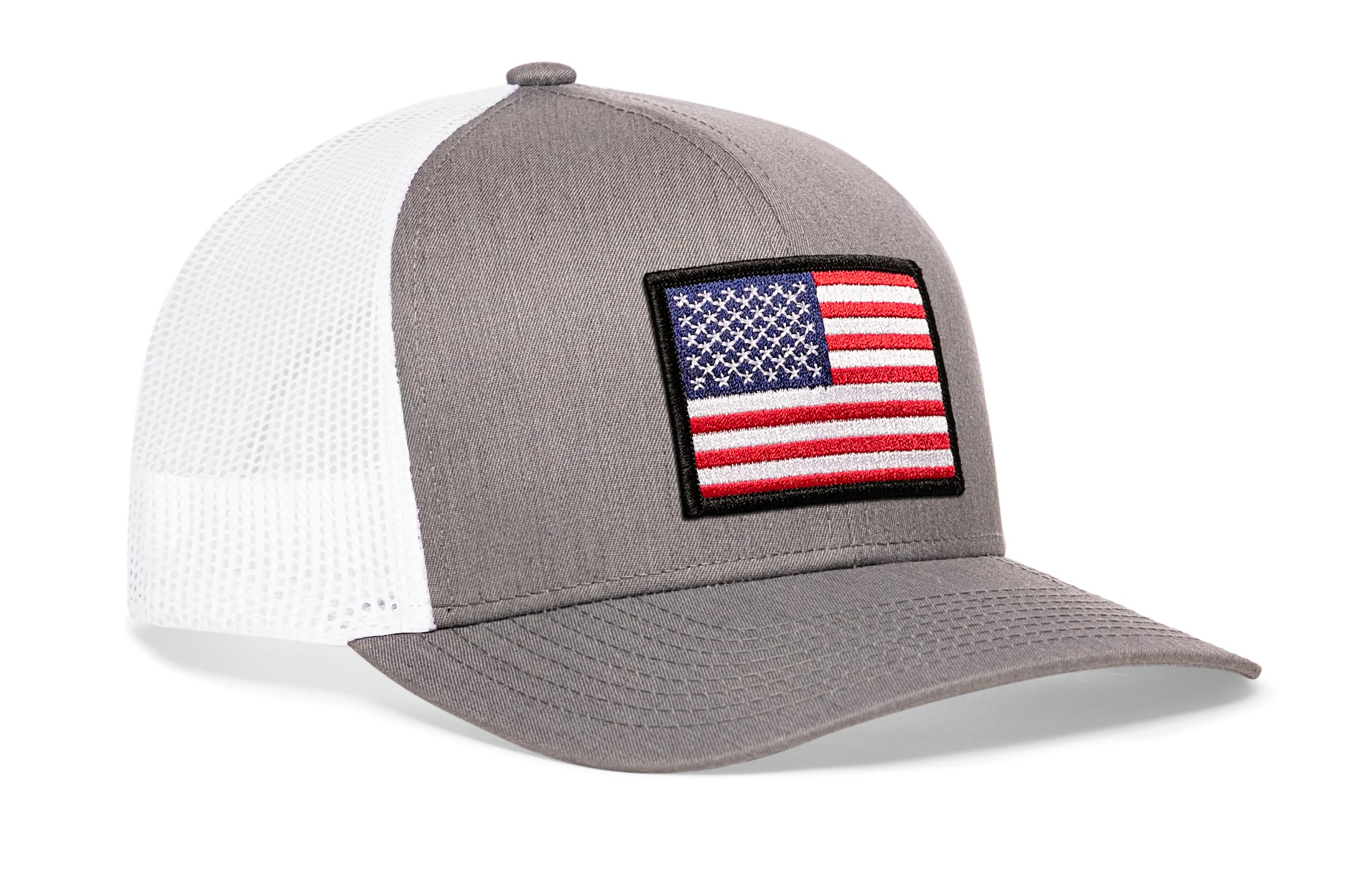 American Flag Trucker Hat  |  USA Snapback