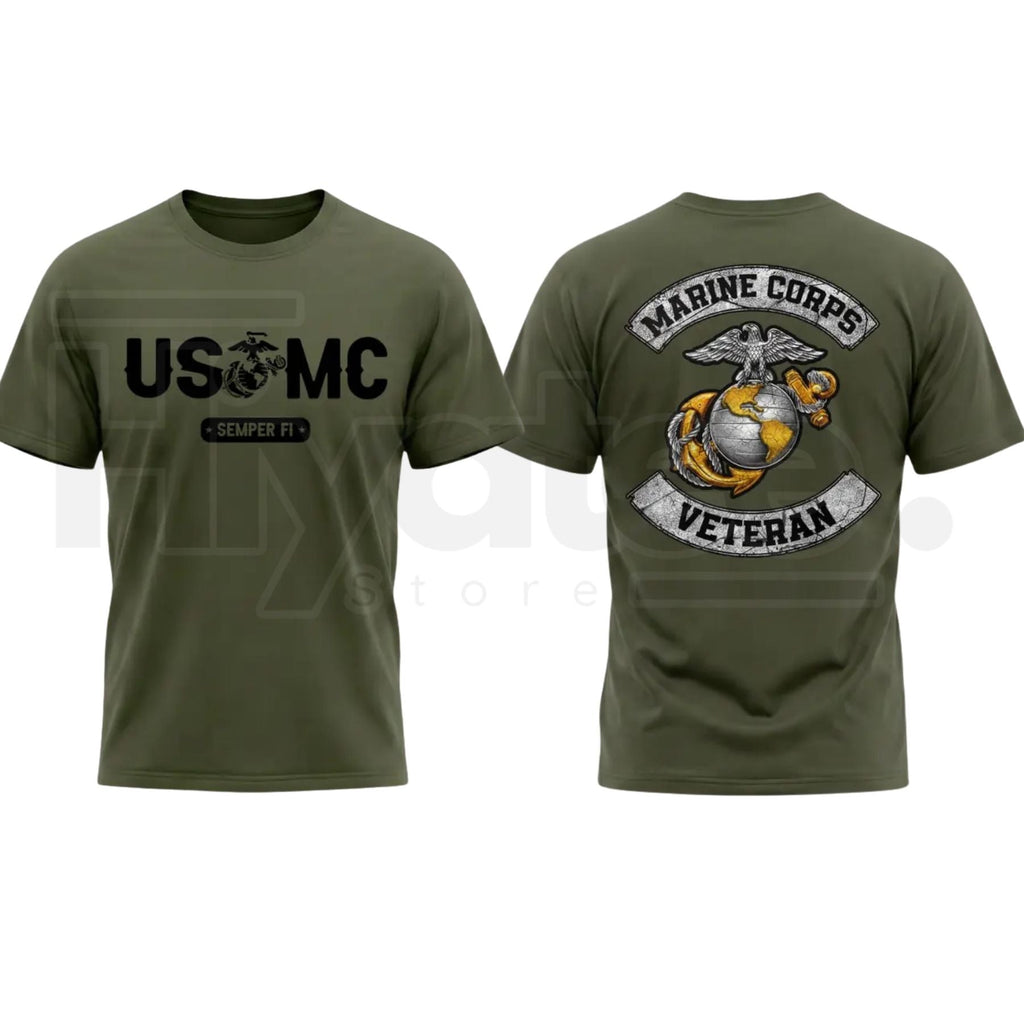 American Veteran Patriotic T-Shirt – Premium Military Tribute Graphic Tee