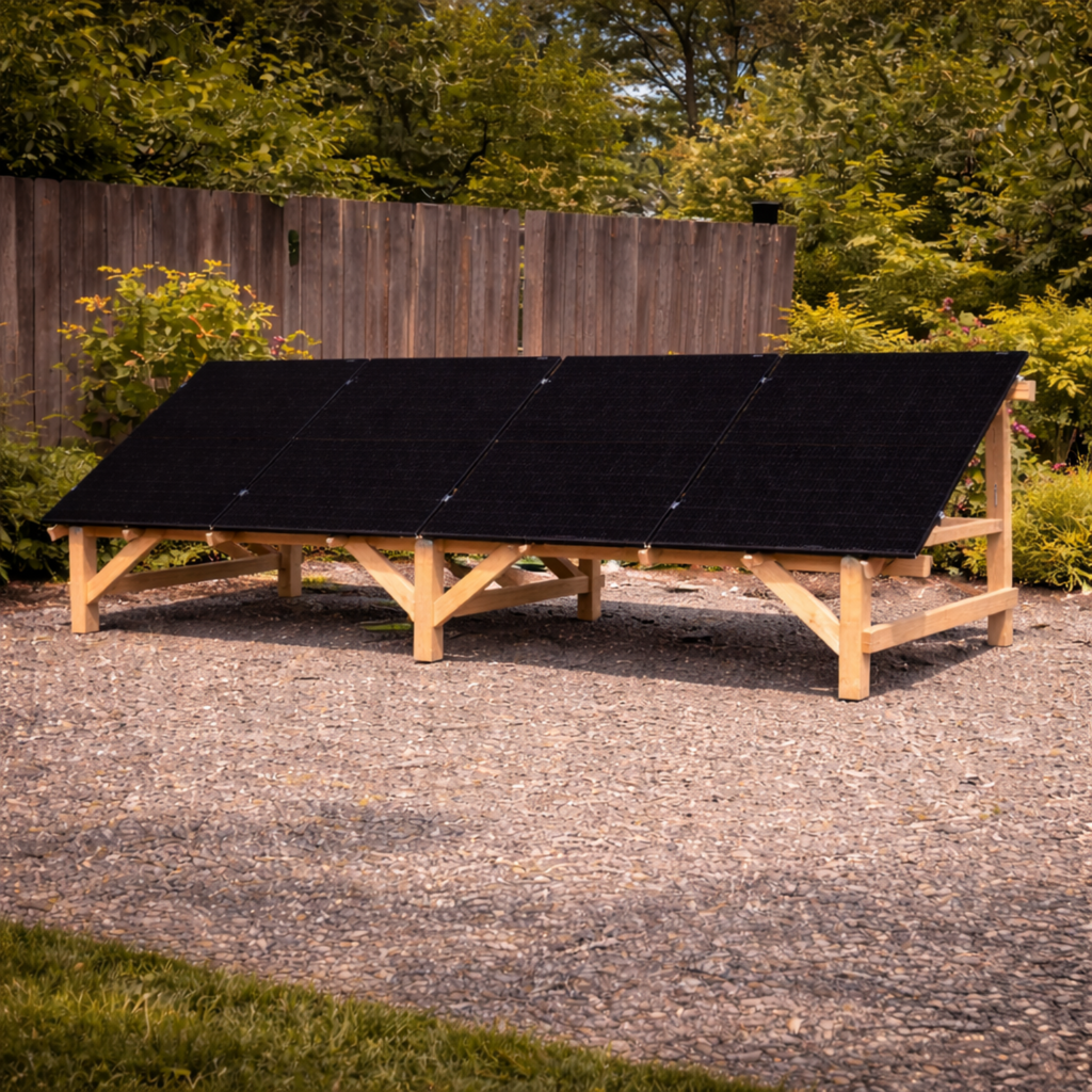 440 Watt Monocrystalline Solar Panel (4 Pack)