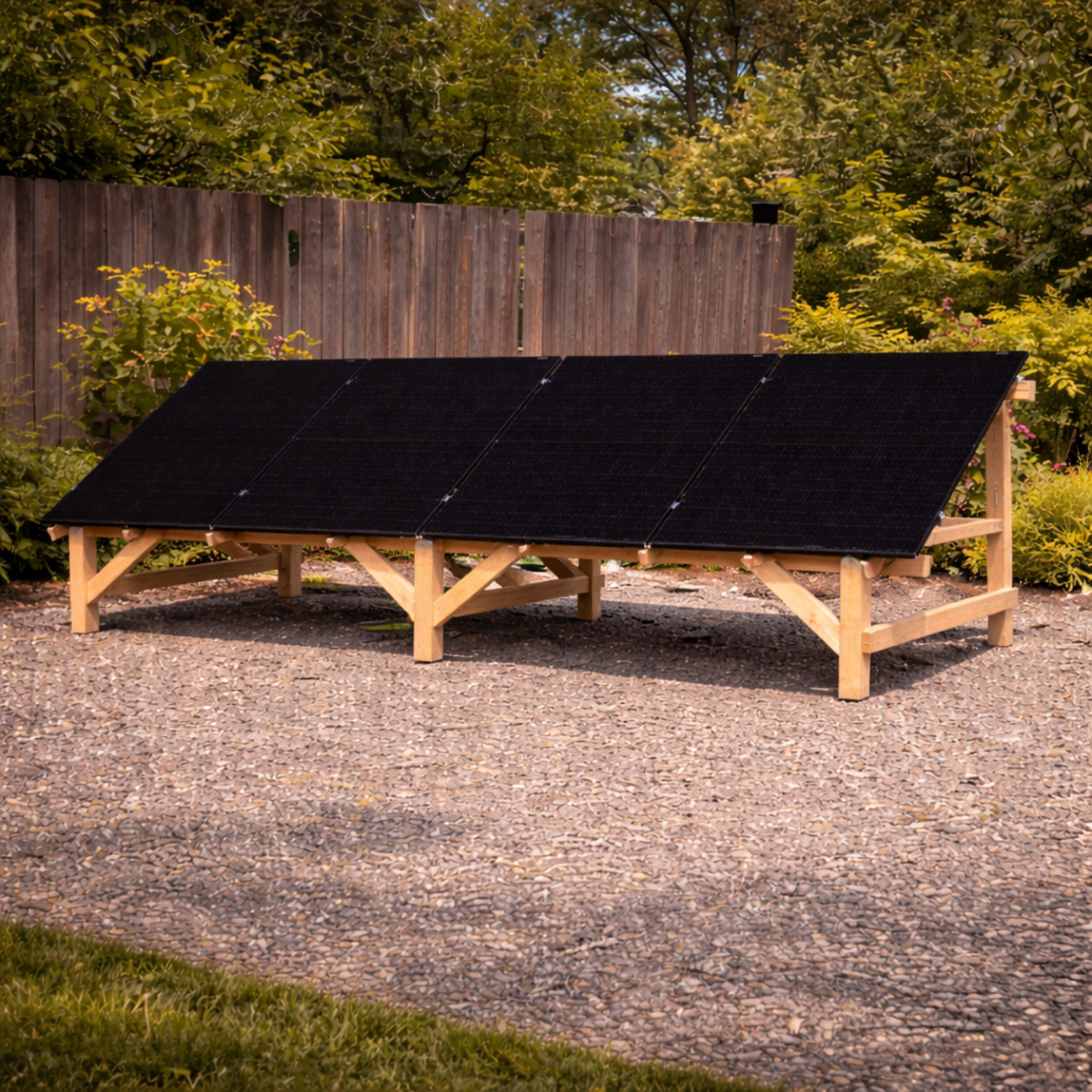 440 Watt Monocrystalline Solar Panel (4 Pack)
