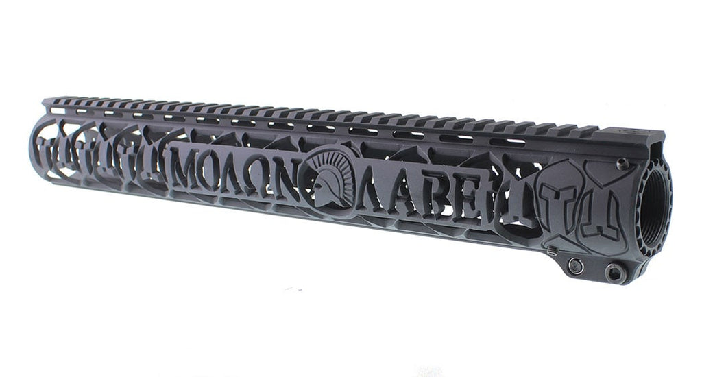 Unique AR Slim Molon Labe Handguard