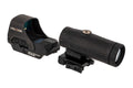 Holosun HS510C Red Multi-Reticle Sight + HM3X Magnifier