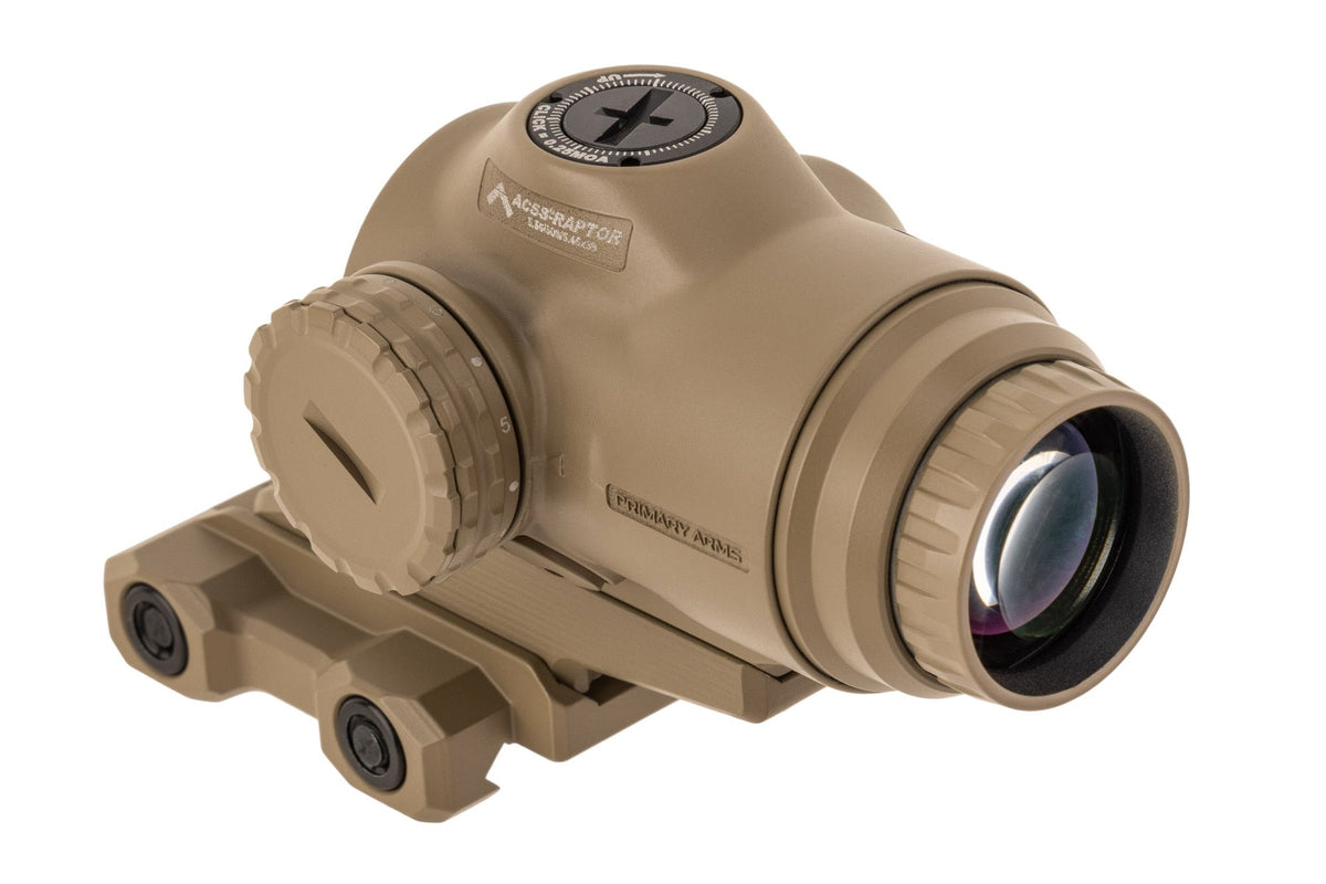 Primary Arms SLx 3X MicroPrism Scope - Red ACSS Raptor 5.56/.308 Yard