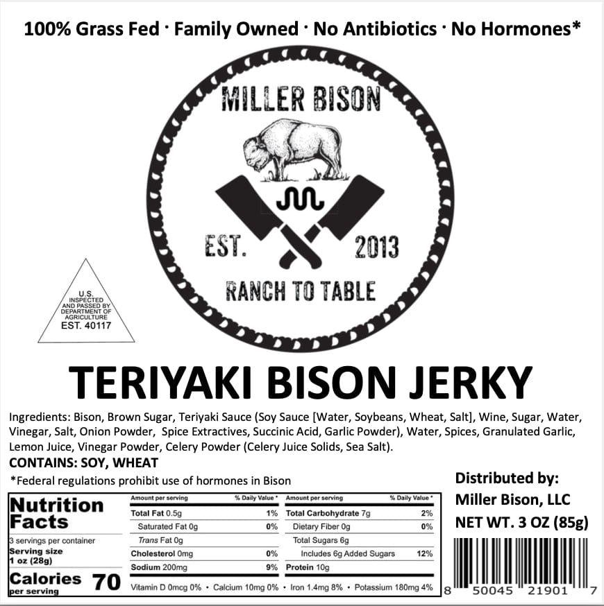 The Bison Jerky Trio (see price in cart)