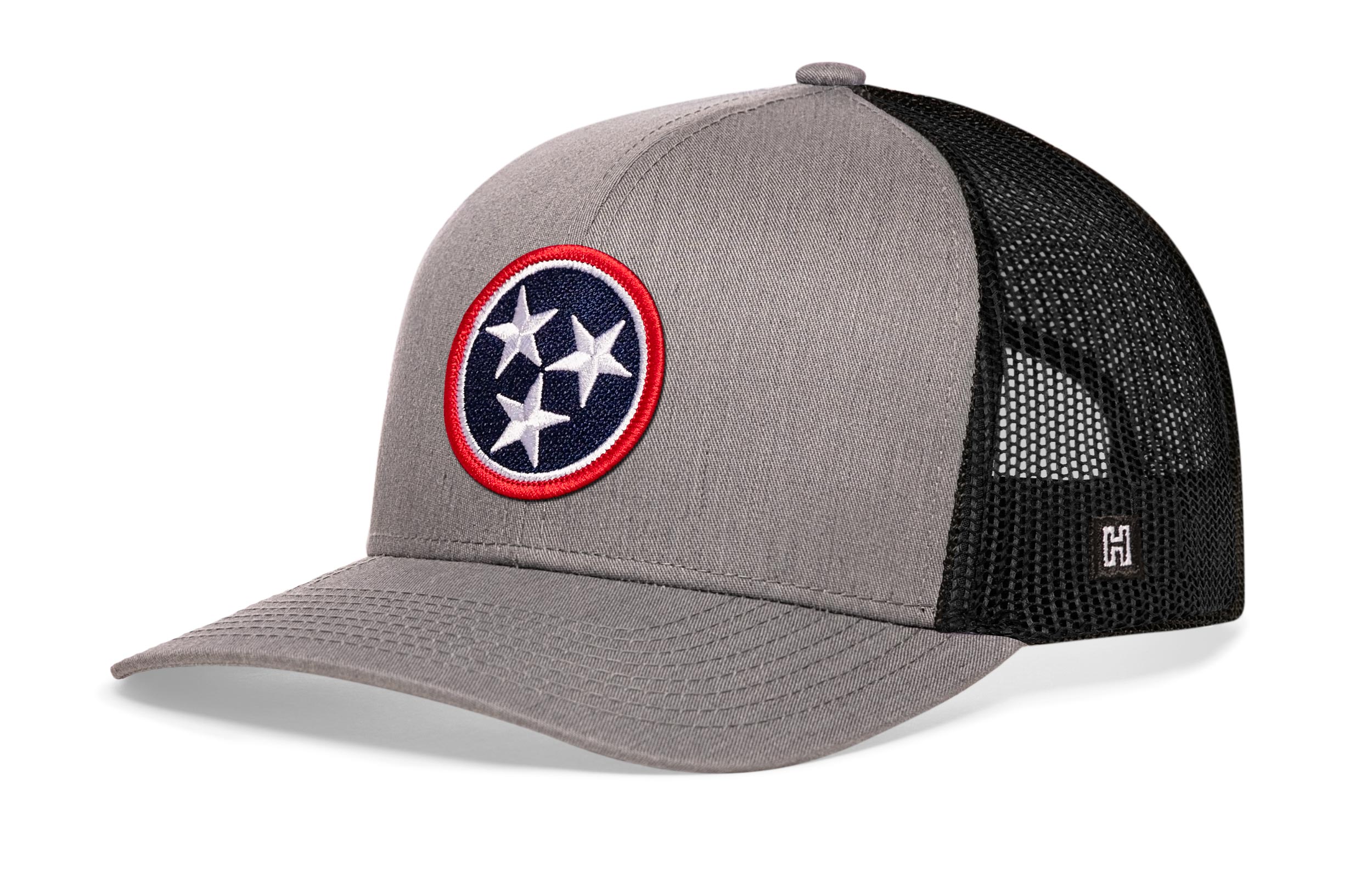 Tennessee Flag Trucker Hat  |  TN Snapback