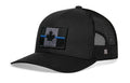 Thin Blue Line Trucker Hat  |  Canadian Maple Leaf Tactical Snapback
