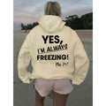 Women’s "Mama" Letter Print Hoodie – Casual Long Sleeve Pullover, Cozy Fall & Winter Daily Wear