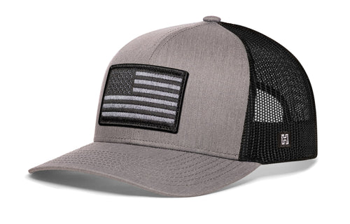American Flag Trucker Hat  |  USA Tactical Snapback