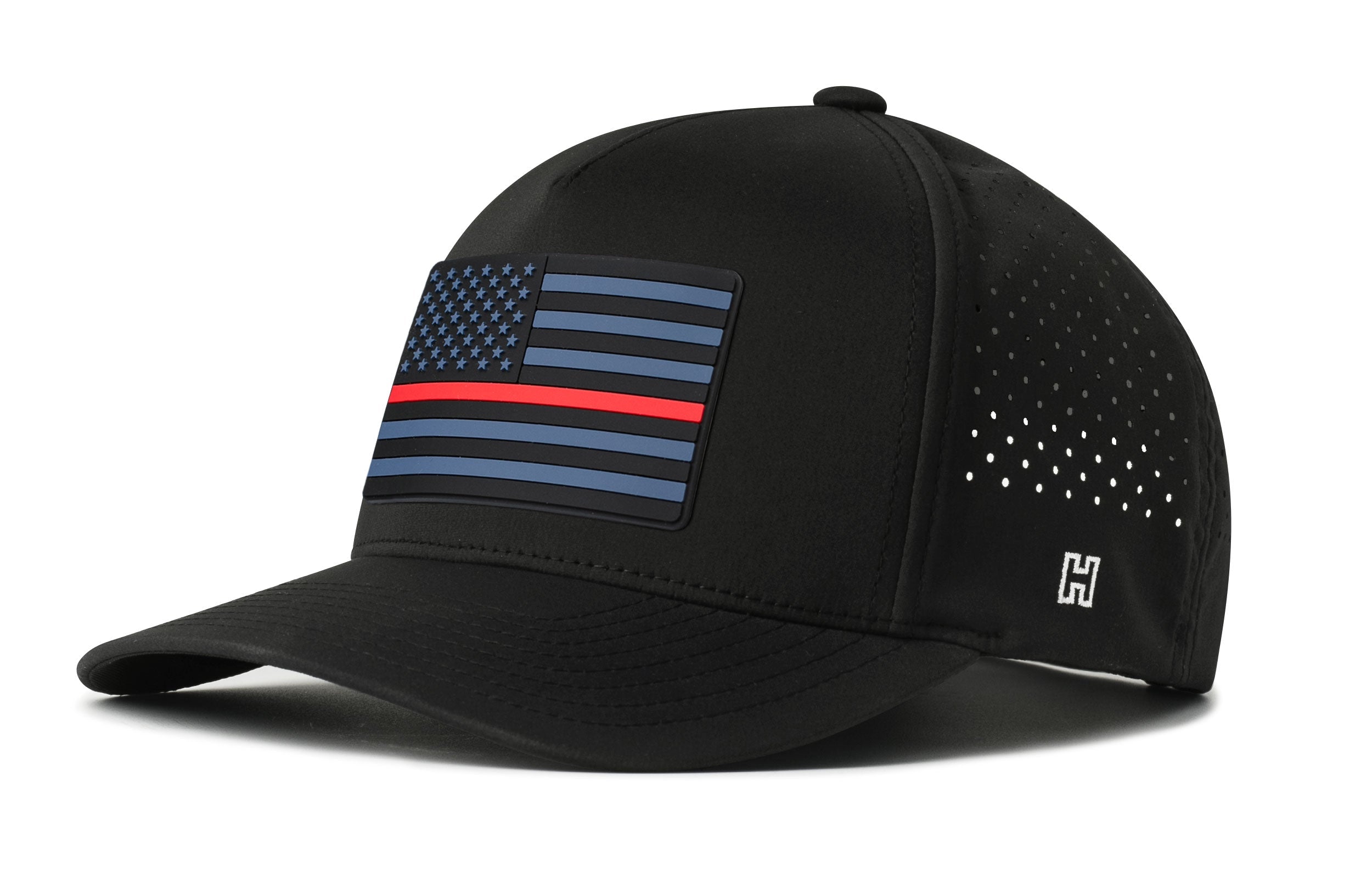 Thin Red Line Tactical Performance 5-Panel Hat  |  Firefighter Flexfit® Snapback
