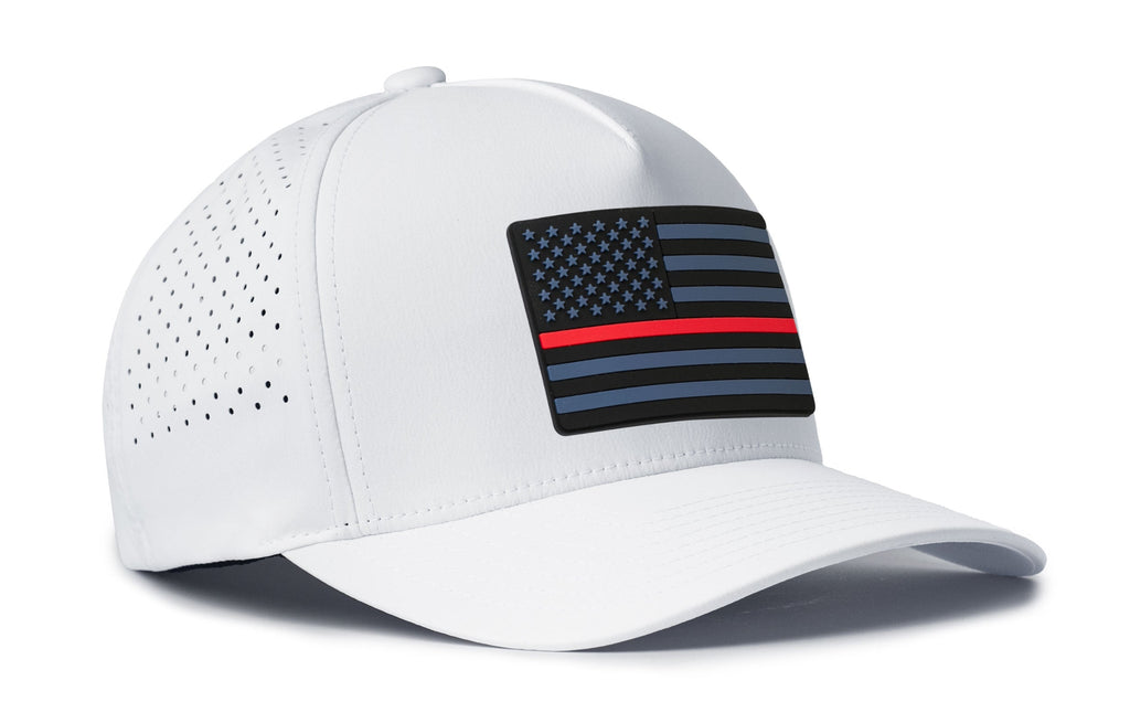 Thin Red Line Tactical Performance 5-Panel Hat  |  Firefighter Flexfit® Snapback