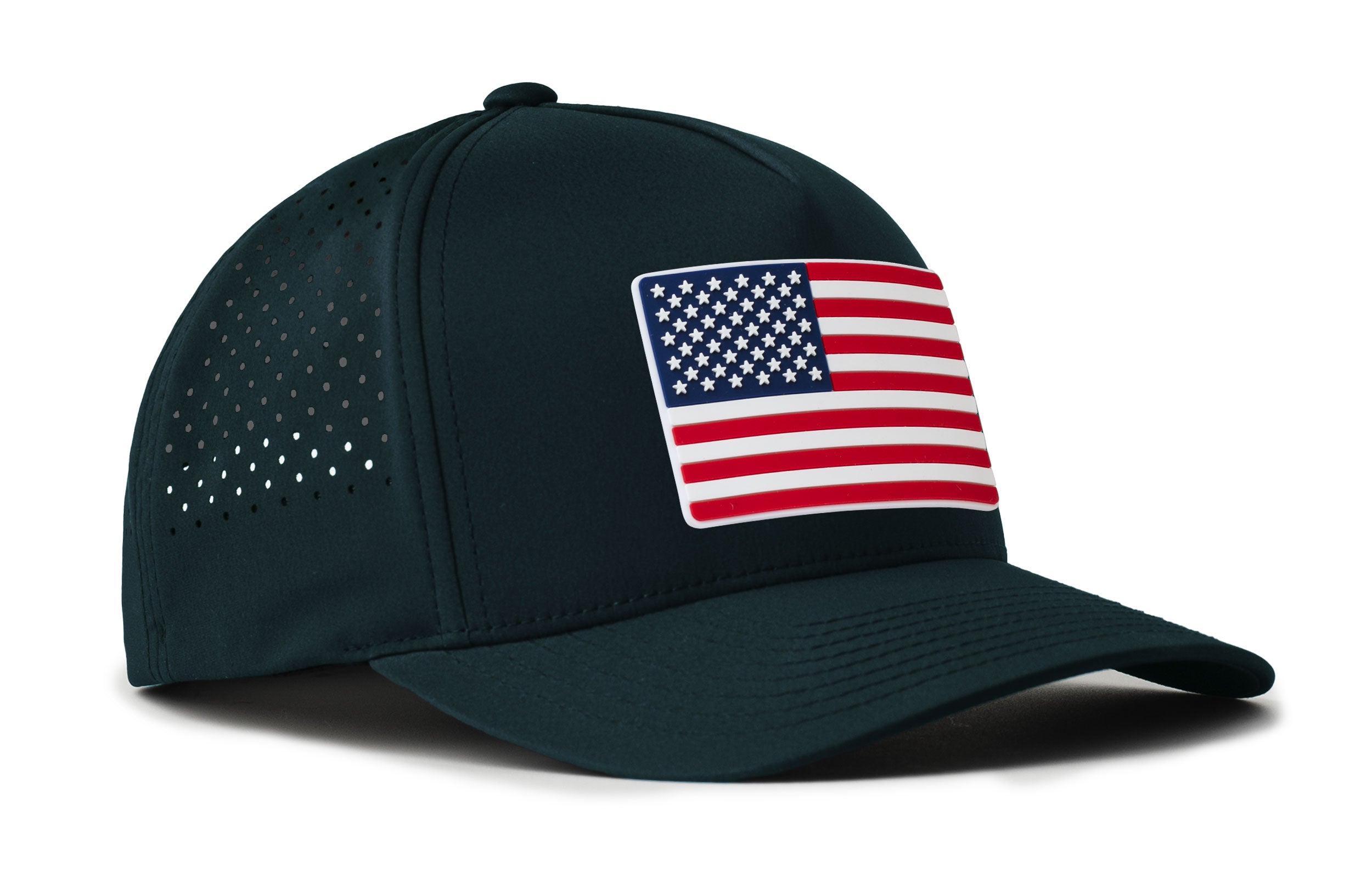 USA Performance 5-Panel Hat  |  American Flag Flexfit® Snapback