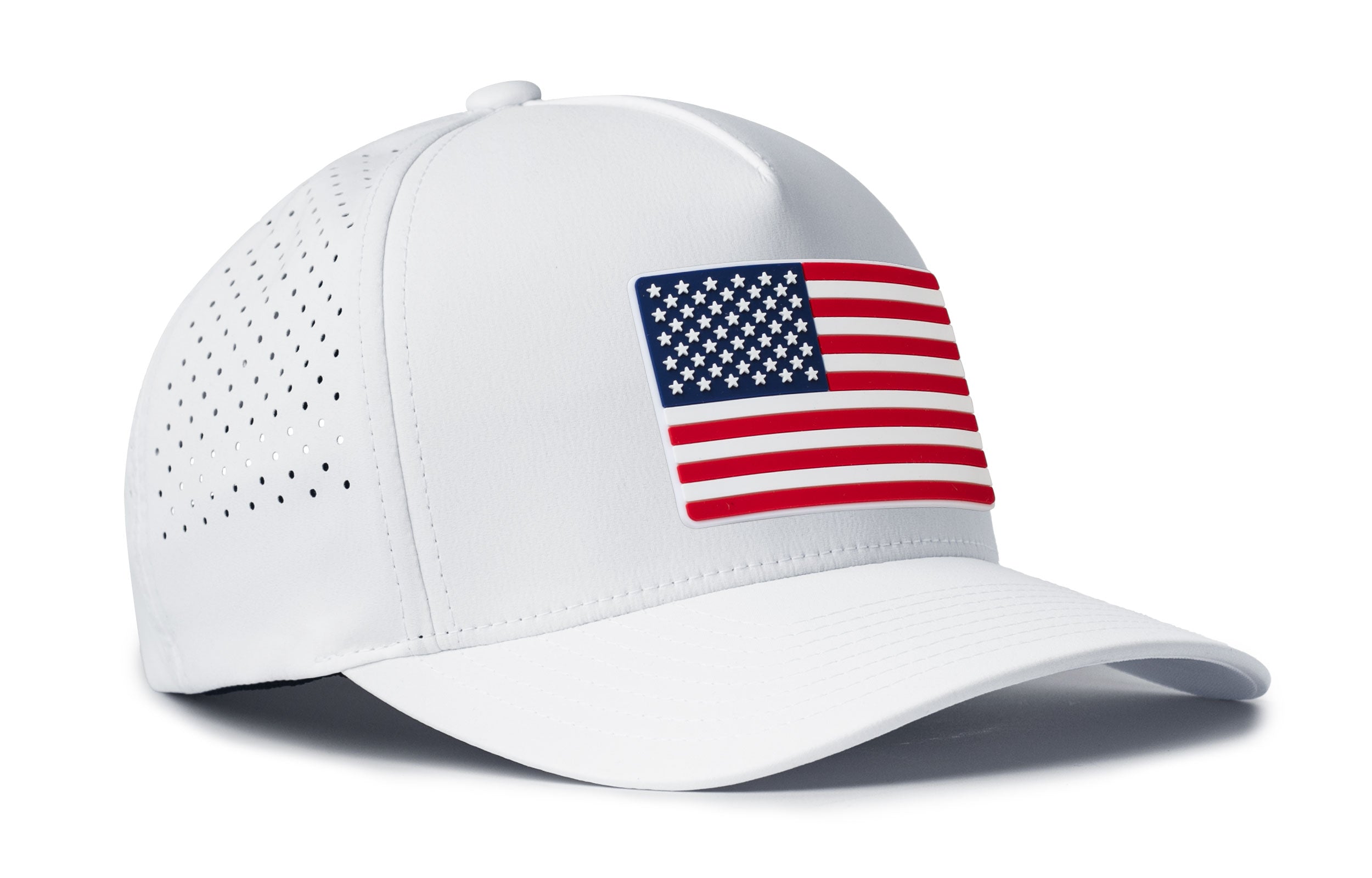 USA Performance 5-Panel Hat  |  American Flag Flexfit® Snapback