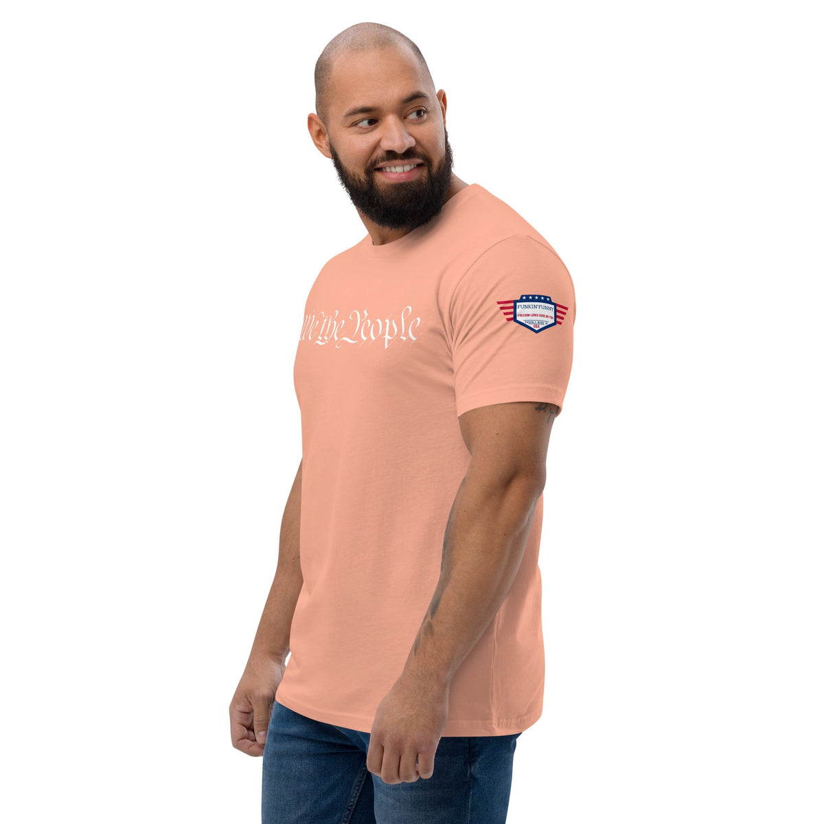We the People - fitted shirt - Support the Country you live in - OR - Live in the Country you Support