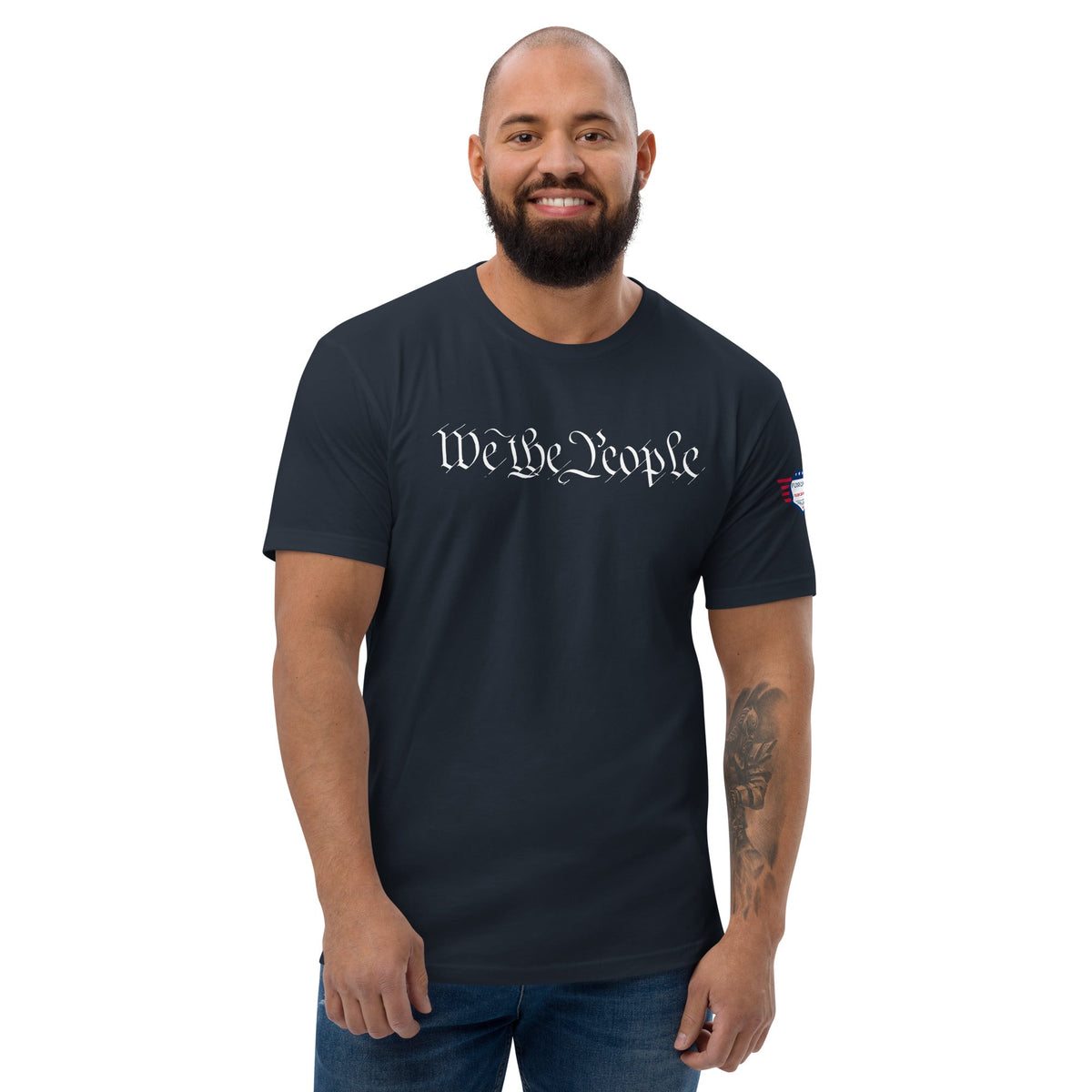 We the People - fitted shirt - Support the Country you live in - OR - Live in the Country you Support