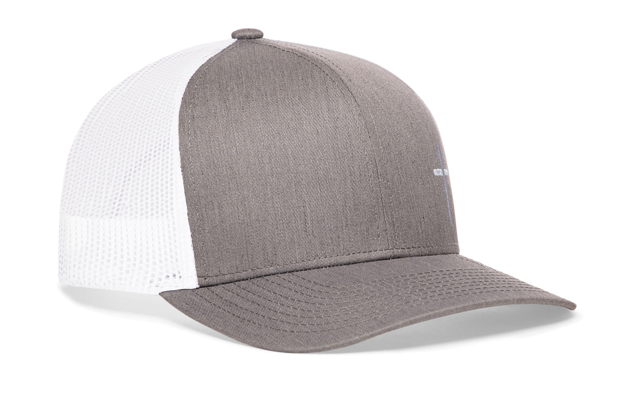 Side Cross Trucker Hat  |  Christian Snapback