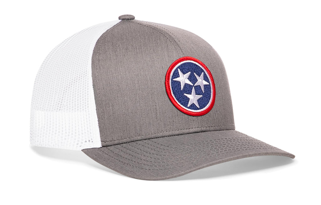Tennessee Flag Trucker Hat  |  TN Snapback