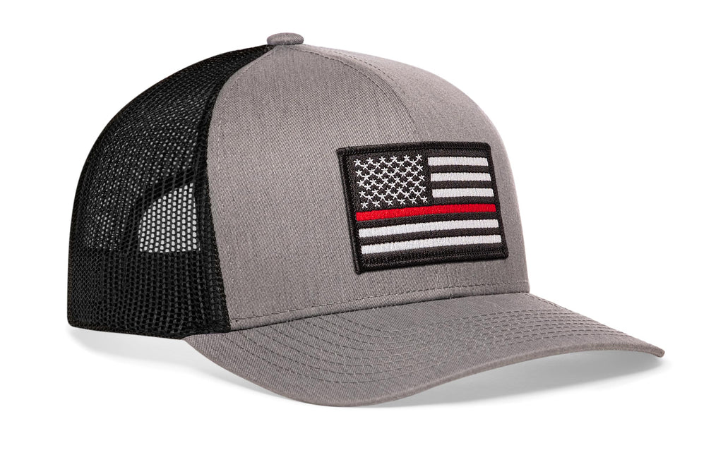 Thin Red Line Trucker Hat  |  Fire Snapback
