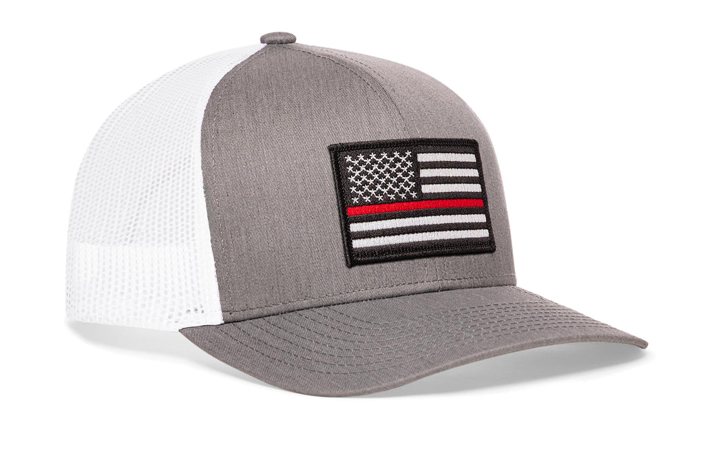 Thin Red Line Trucker Hat  |  Fire Snapback