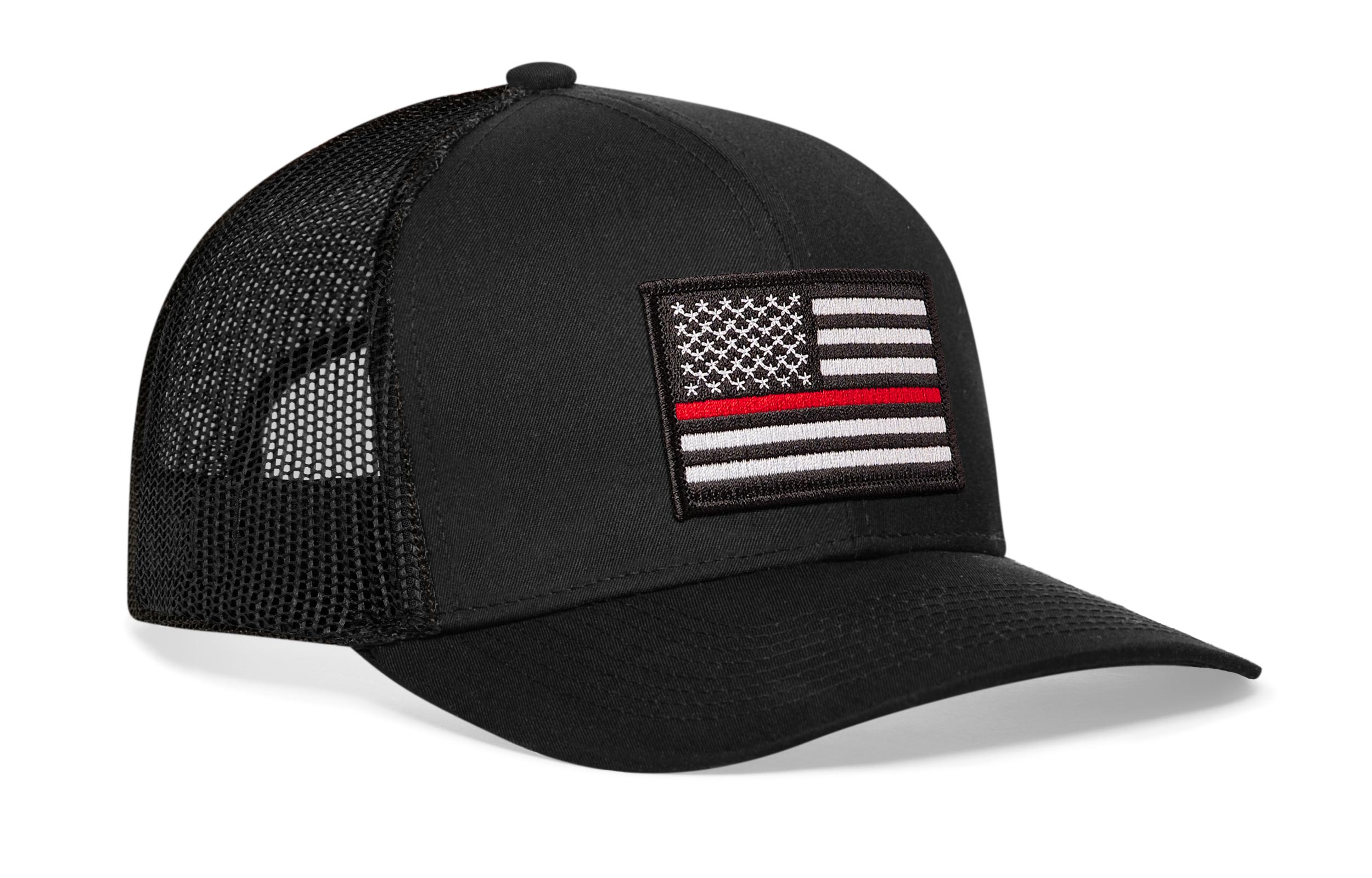 Thin Red Line Trucker Hat  |  Fire Snapback