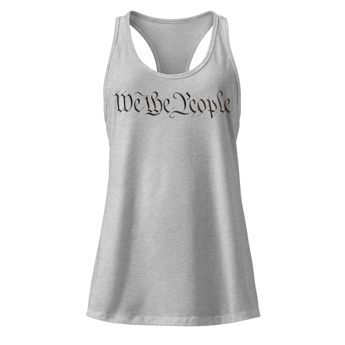 We the People - Women’s fitted racerback tank top
