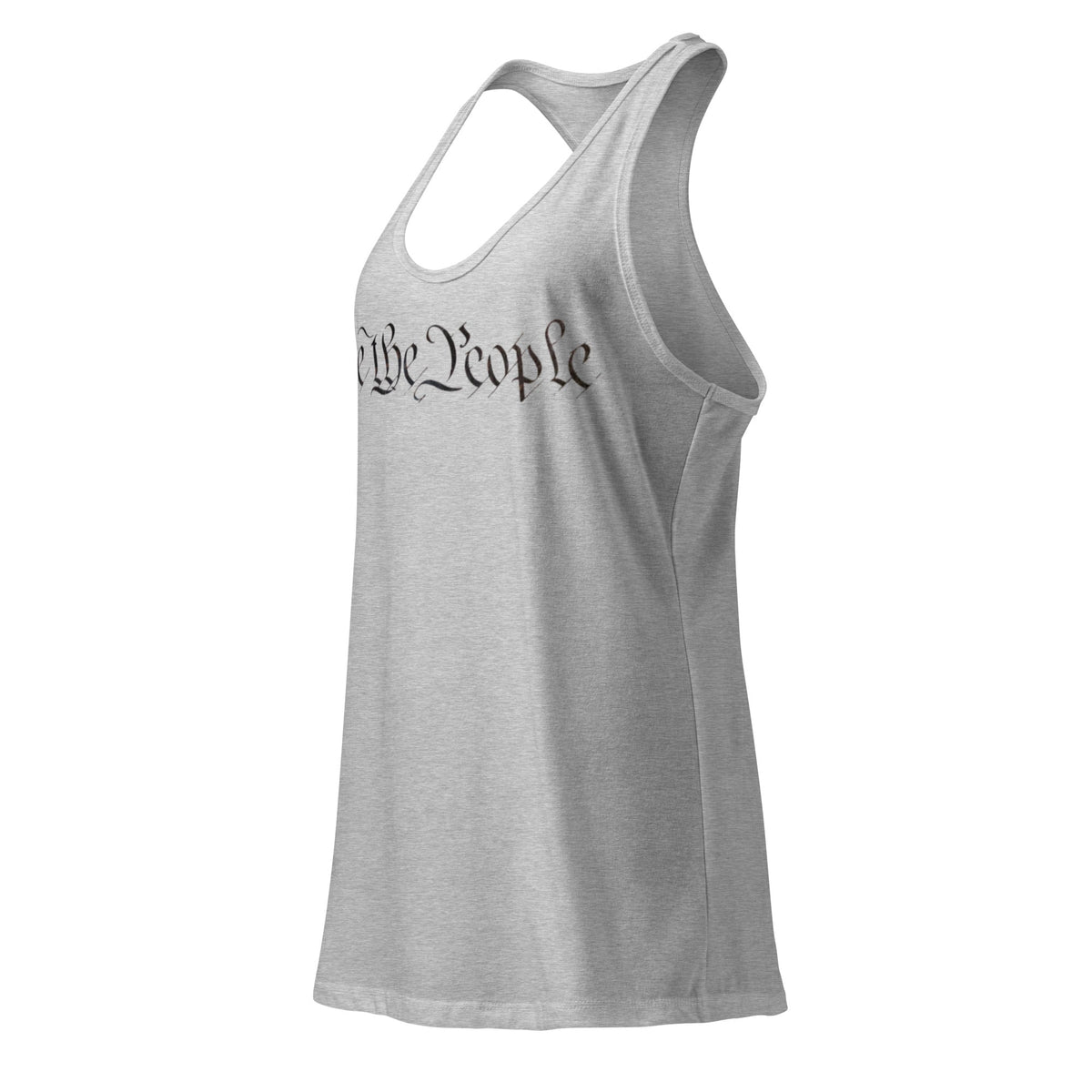 We the People - Women’s fitted racerback tank top