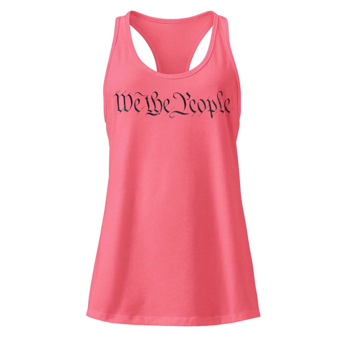 We the People - Women’s fitted racerback tank top