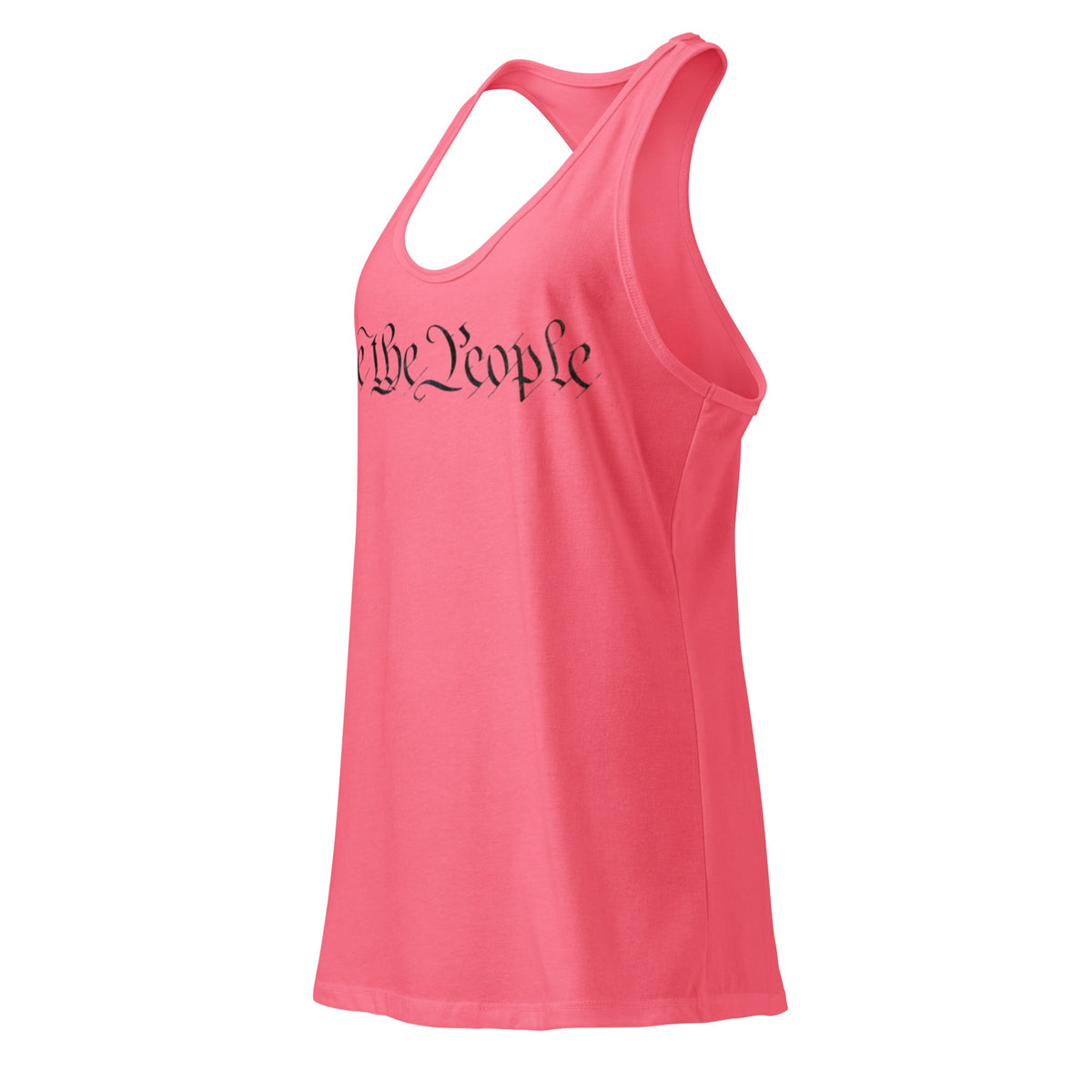 We the People - Women’s fitted racerback tank top
